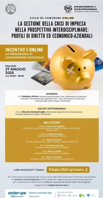 La gestione della crisi d'impresa. La liquidazione giudiziale - Studio Legale Lucarelli