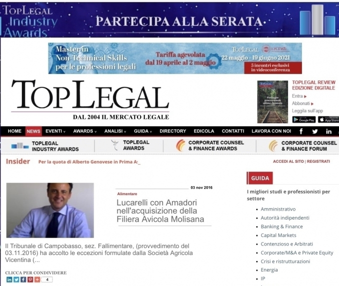 Acquisizioni strategiche - Studio Legale Lucarelli